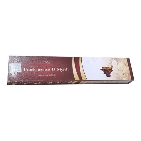Vedic Frankincense & Myrrh Natural Incense Sticks Aromatika