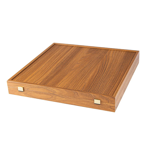 Walnut Chess set 40x40cm with Staunton Chessmen Manopoulos