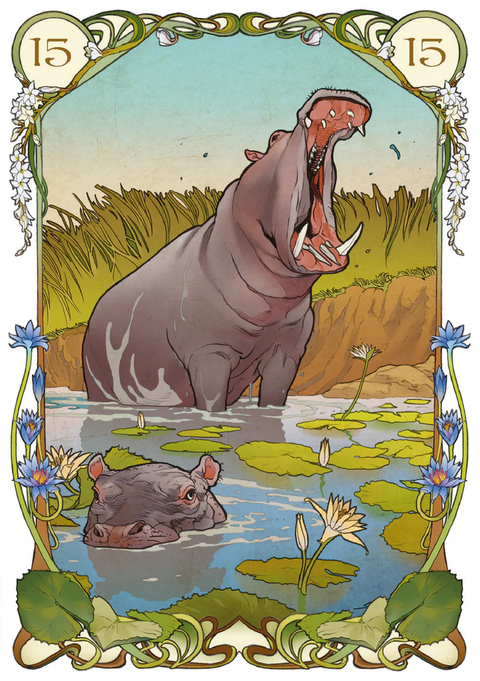 Egyptian Lenormand Oracle Cards Lo Scarabeo