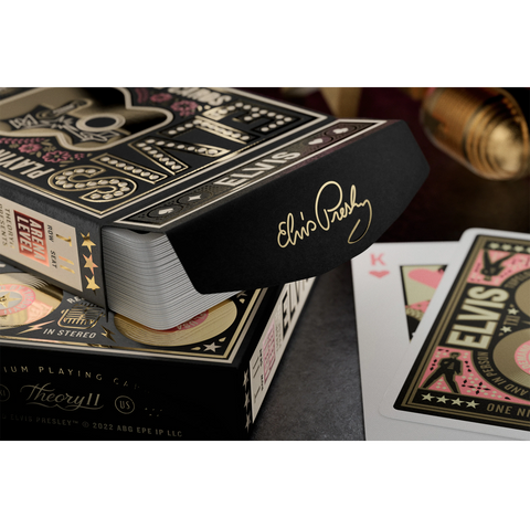 Elvis Playing Cards Deck Theory 11 Premium Made In USA King Of Rock & Roll