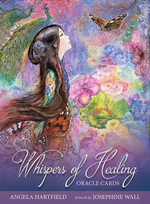 Whispers Of Healing Oracle Deck Cards Esoteric Fortune Telling Blue Angel