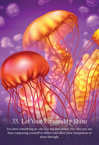 Whispers Of The Ocean Oracle Cards Deck Esoteric Blue Angel Fortune