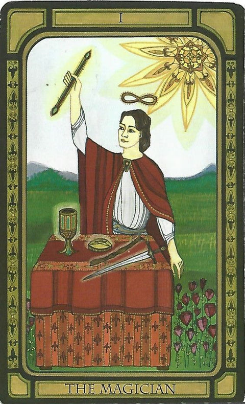 The Golden Tarot Cards & Illustrated Book Cico Books By Liz Dean Ancient NEW