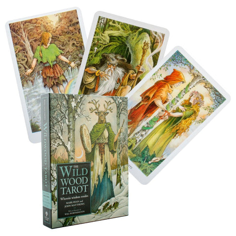 Wildwood Tarot Wherein Wisdom Resides Cards Deck Orange Hippo Mark Ryan NEW