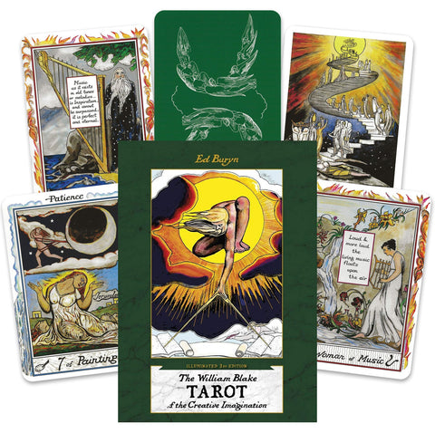 WILLIAM BLAKE TAROT OF THE CREATIVE IMAGINATION CARDS SCHIFFER PUBLISHING NEW