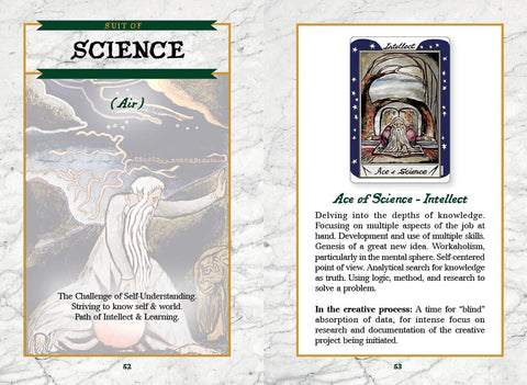 WILLIAM BLAKE TAROT OF THE CREATIVE IMAGINATION CARDS SCHIFFER PUBLISHING NEW