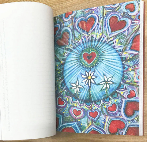 To The Wonder Writing & Creativity Journal Notebook Blue Angel T. C. Salerno NEW