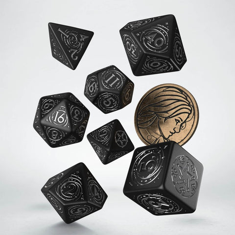 The Witcher Dice Set Yennefer The Obsidian Star Rpg Playing Games Q-Workshop NEW