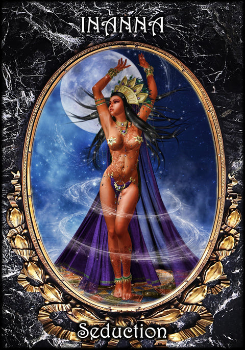Dark Goddess Oracle Cards Deck And Guidebook Solarus Divine Feminine NEW