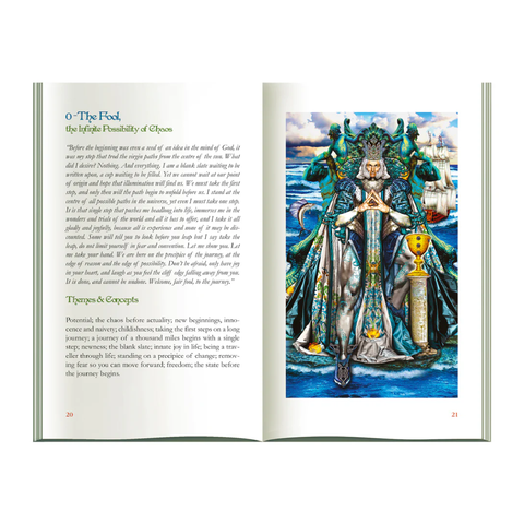 Tarot Illuminati Deck Cards Book Set Esoteric Fortune Telling Lo Scarabeo Kit24