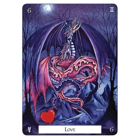 Imperial Dragon Oracle Deck Cards Esoteric Telling US Games Systems NEW