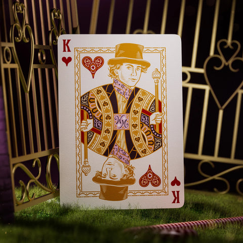 Wonka Playing Cards Premium Theory 11 Magic Tricks Chocolate Factory USpcc T1184
