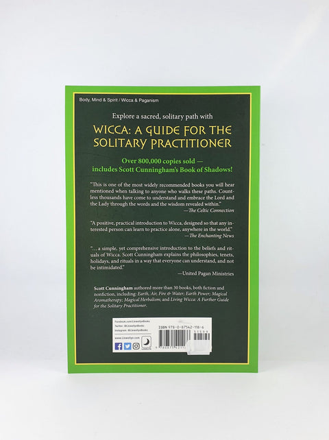 Wicca A Guide For The Solitary Practitioner Book Scott Cunningham Llewellyn NEW