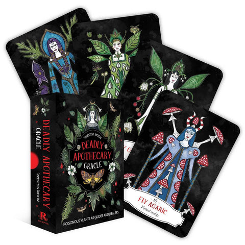 Deadly Apothecary Oracle Card Deck Healing Rockpool By Priestess Moon Rp178