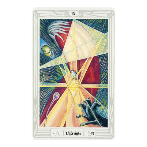 Aleister Crowley Thoth Tarot Standard Deck Cards Esoteric French Edition Agm NEW