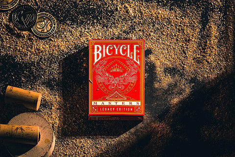 Ellusionist Legacy Master Red Playing Cards Limited Magic Tricks Rider Back NEW