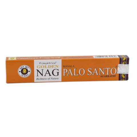 Golden Nag - Palo Santo Incense Vijayshree