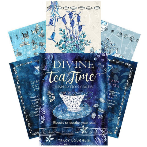 Divine Tea Time Inspiration Cards Deck Tracy Loughlin Rockpool Publishing Rp54