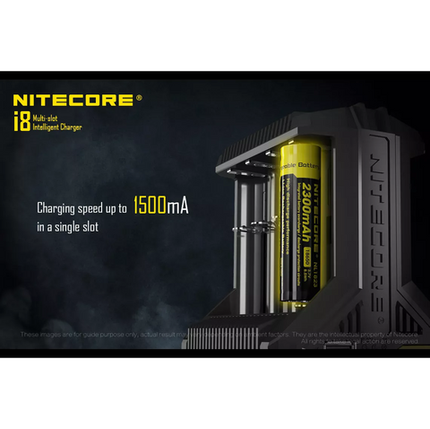 Nitecore i8 Intelligent Universal Battery charger