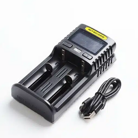 Nitecore Ums2 Intelligent USb Superb Charger Rechargeable Battery Li-Ion/Nimh