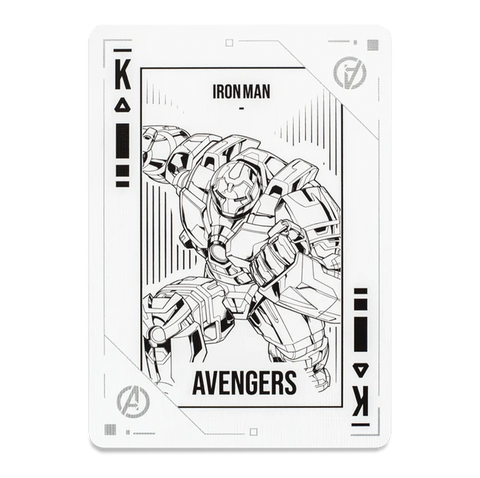 Iron Man: Mk 1 Playing Cards Paper Matte Finish Led Lights Difatta Dif16