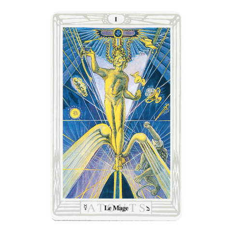Aleister Crowley Thoth Tarot Standard Deck Cards Esoteric French Edition Agm NEW