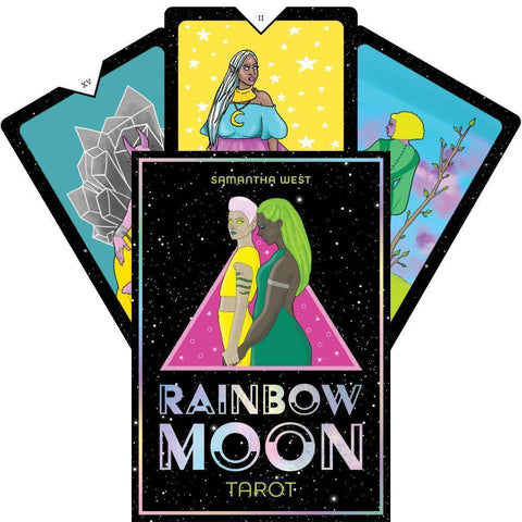 Rainbow Moon Tarot Cards Deck Rockpool Publishing Samantha West 78 Cards NEW
