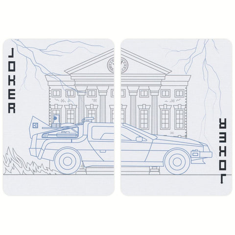 Bicycle BTTF Deck - Back To The Future Playing Cards Deck Poker Size