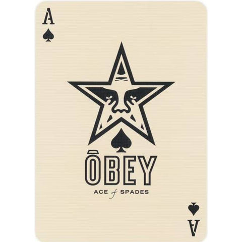 Obey Playing Cards Red Edition Theory11