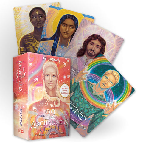 22 Archangels Oracle Cards Deck Kyle Gray Jennifer Hawkyard Hay House Hh165
