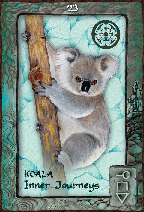 Animal Dreaming Oracle Deck Cards Esoteric Fortune Telling Blue Angel NEW