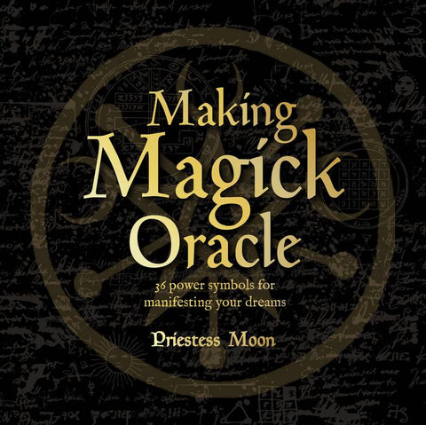 Making Magick Oracle Round Cards Rockpool Priestess Moon Symbolic Manifest NEW
