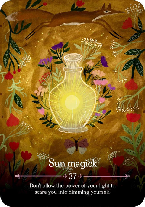 Seasons Of The Witch Litha Oracle Card Deck Rockpool Publishing Wellness RP175