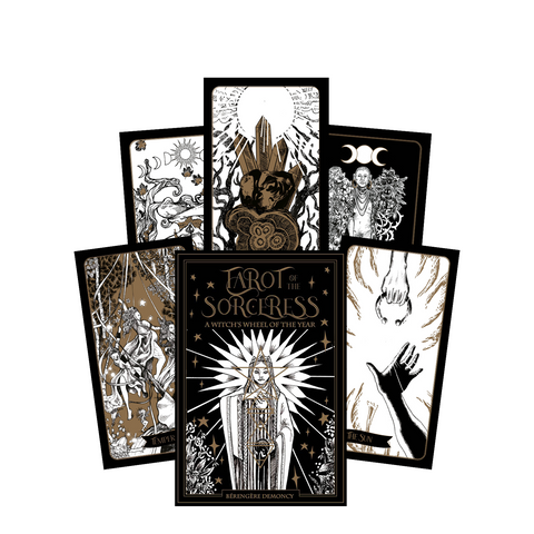 Tarot Of The Sorceress A Witchs Wheel Of The Year Cards Deck Rockpool Pagan NEW