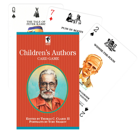 Childerns Authors Playing Cards Deck US Games Card Game Andersen Grimm Story NEW