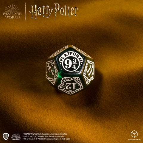 Harry Potter. Slytherin Modern Dice Set Green Role Playing Games Q-Workshop NEW