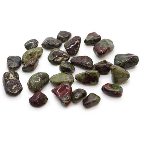 24 Small African Tumble Stones Dragon Stones Gemstones Amulet Ancient Wisdom NEW