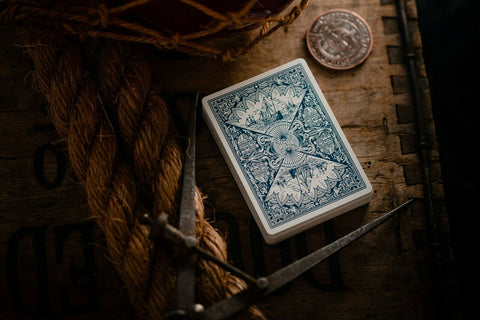 Pioneers Blue Playing Cards Deck Ellusionist 1893 Exclusive Quality Poker NEW