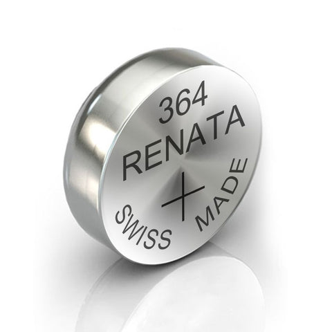 10 Renata 364 Sr621Sw Sr60 Mp-E Mini Silver Batteries 1.55V Swiss Made