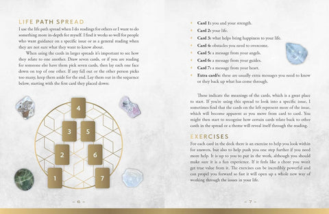 Crystal Grid Oracle Cards Deck Deluxe Edition Rockpool Publishing NEW