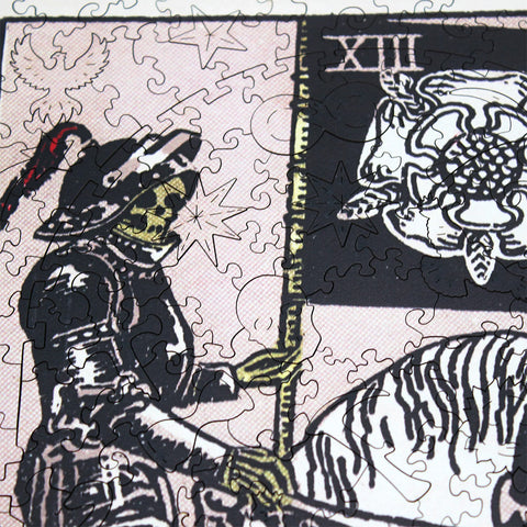 Tarot: Death (Rider-Waite) Wooden Puzzle 250 pieces Fantasy Puzzles