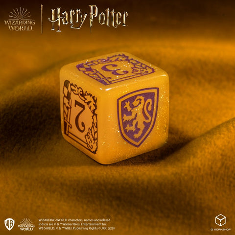 Harry Potter. Gryffindor Modern Dice Set Gold Role Playing Games Q-Workshop NEW