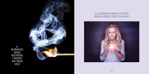 Earth Air Fire Water Book & 2 CD for meditation Blue Angel