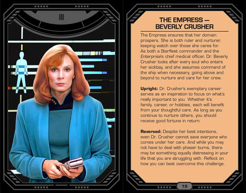 Star Trek: The Next Generation Tarot Cards Deck & Guidebook Insight Editions NEW