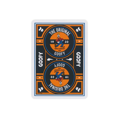Disney Goofy Playing Cards by Bicycle - Poker Size, Custom Deck, USA Made