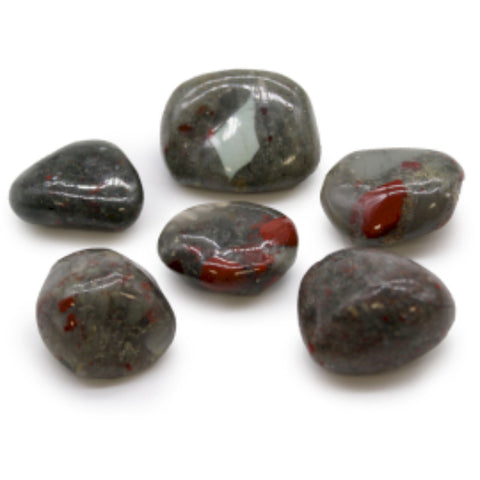 Large African Tumble Stones (6X) - Bloodstone Sephtonite Ancient Wisdom NEW