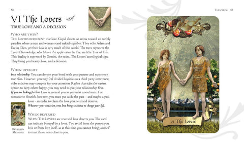 Tarot Of The Heart Cards Deck Cico Books Liz Dean Oliver Burston Spirit NEW