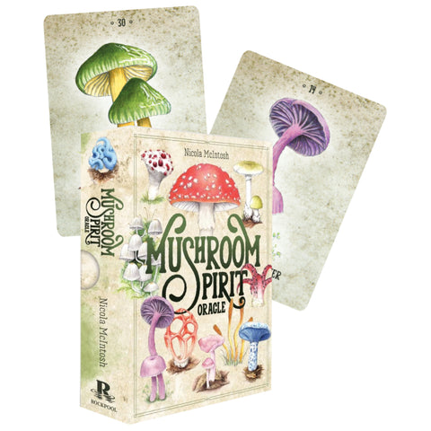 Mushroom Spirit Oracle Cards – Nature Magic & Fungi Wisdom Divination Deck