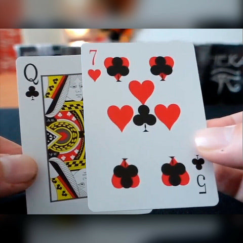Heka Playing Cards Deck Difatta Gbm G.B.M. USpcc Magic Tricks Poker Black NEW