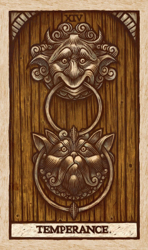 Labyrinth Tarot – Mystical Journey Tarot Cards Deck & Guidebook